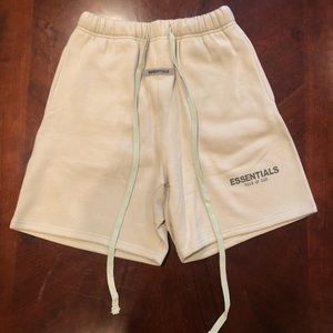 Fear of God Essentials Lime Green Shorts